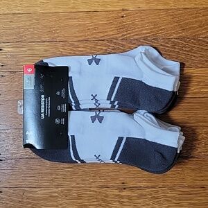 Under Armour Cushioned No Show Socks, M13-16, 6 Pairs